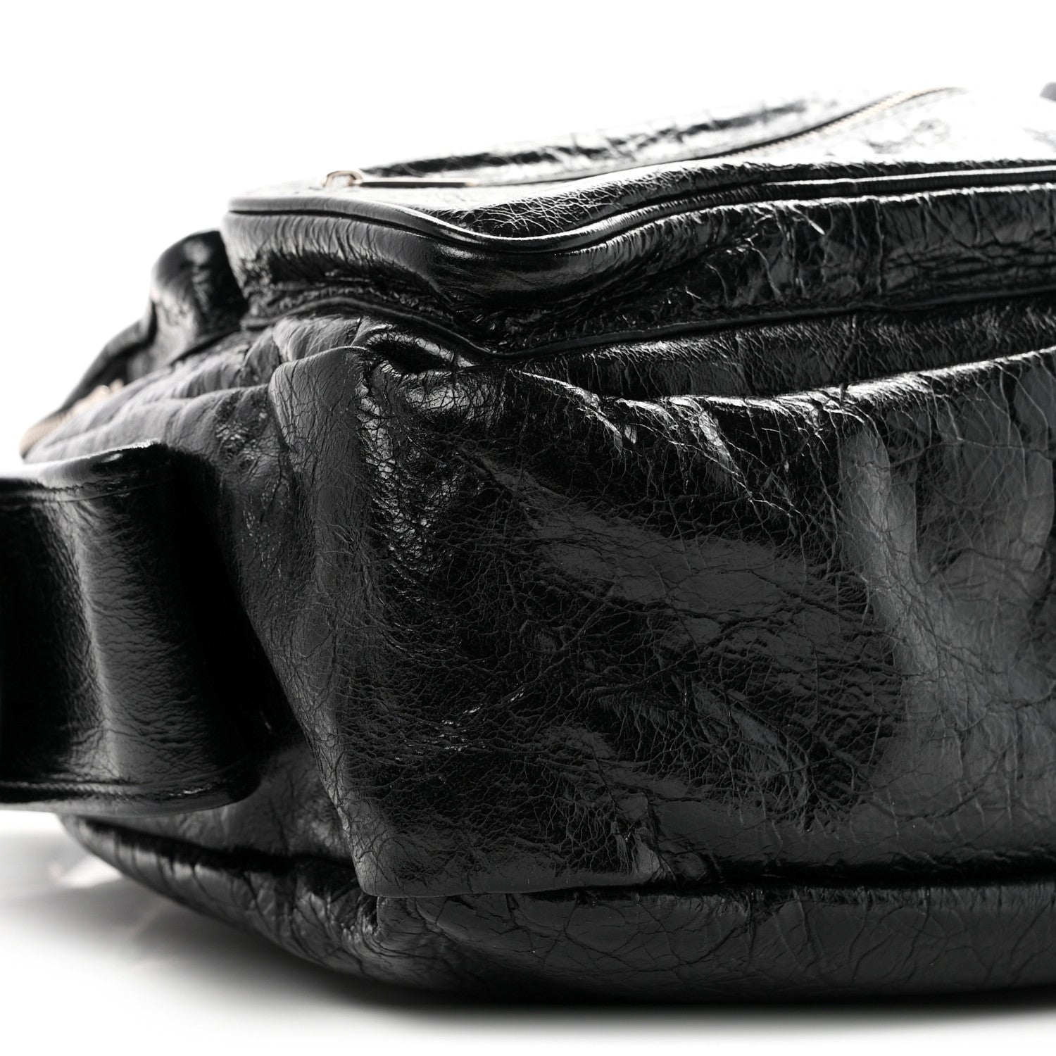 Balenciaga Agneau Arena Superbusy Messenger Bag Black 8 of 9