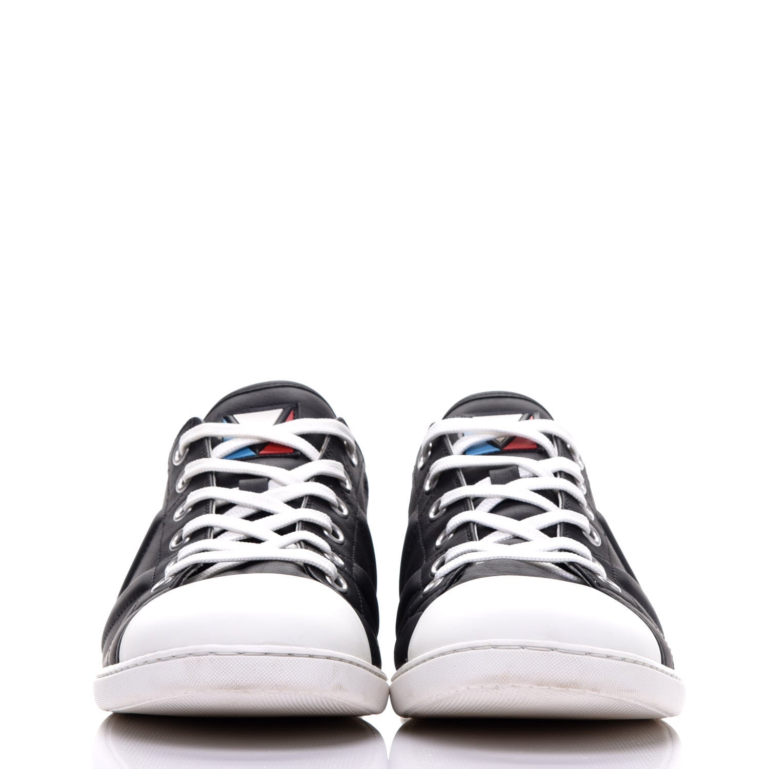 Louis Vuitton Lambskin Baseball Sneakers 9.5 Black 2 of 7