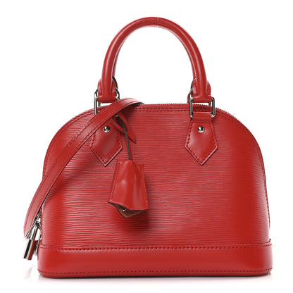 Louis Vuitton Epi Alma BB Coquelicot 1 of 9