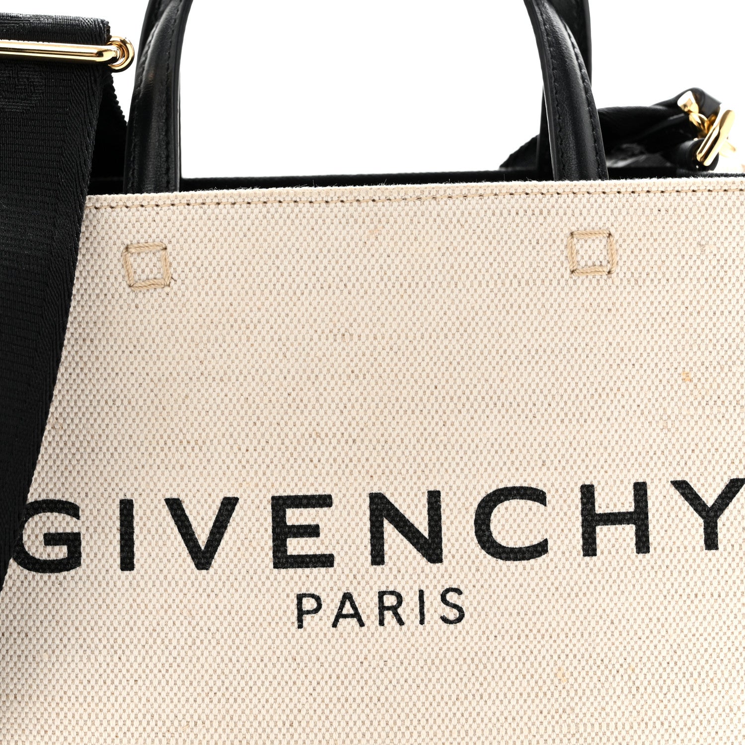 Givenchy Canvas Mini G-Tote Beige Black 7 of 13