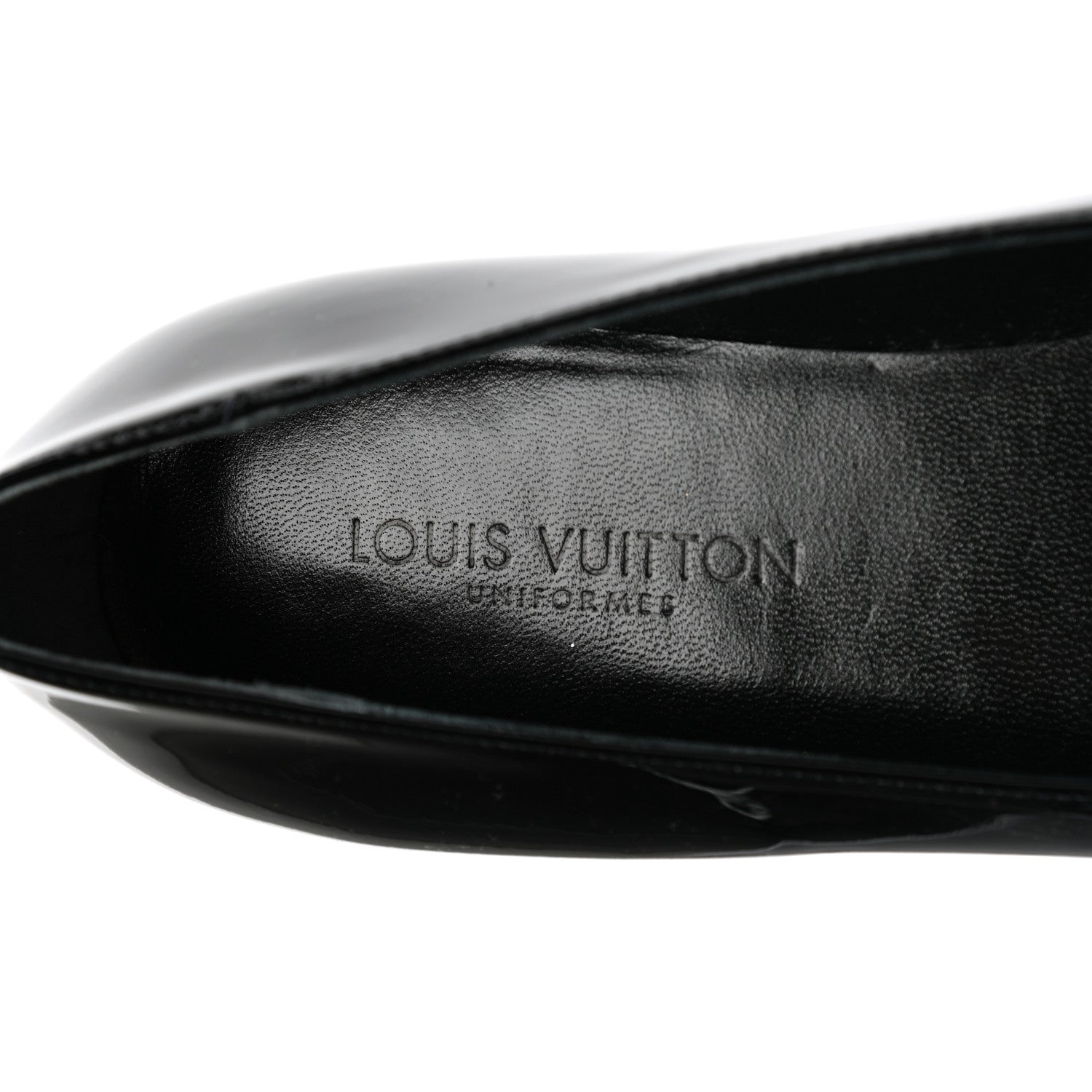 Louis Vuitton Patent Uniformes Ballet Flats 38 Black 7 of 9