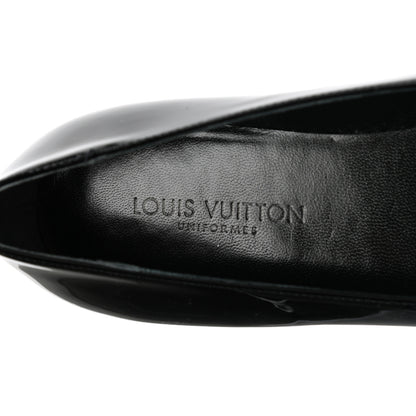 Louis Vuitton Patent Uniformes Ballet Flats 38 Black 7 of 9