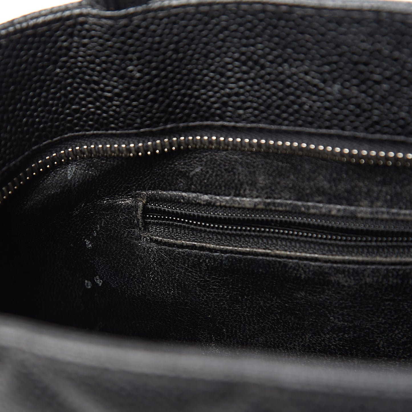 Caviar Quilted Medallion Tote Black