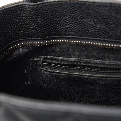 Chanel Caviar Quilted Medallion Tote Black 9 of 15