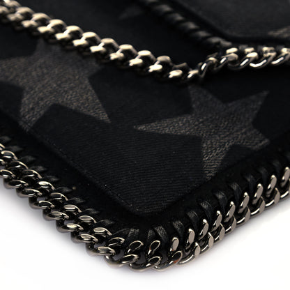 Stella McCartney Denim Mini Star Falabella Tote Black 9 of 11