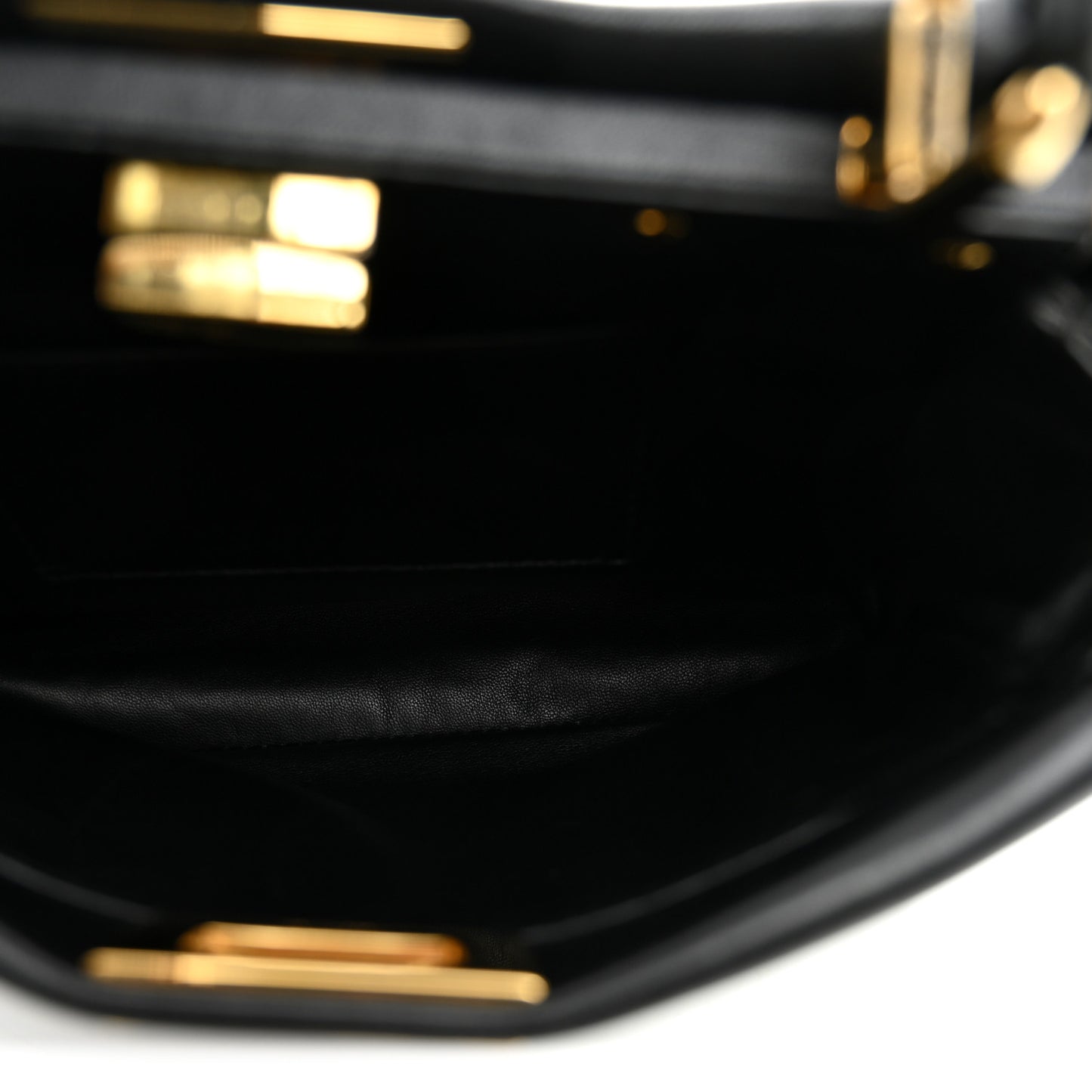Nappa Mini Peekaboo Iconic Satchel Black
