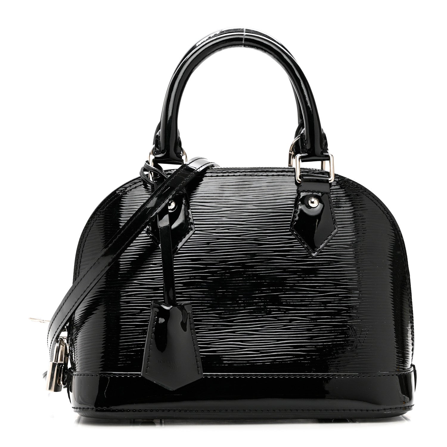Louis Vuitton Epi Electric Alma BB Black 1 of 10