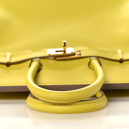 Hermes Swift Birkin 25 Lime 14 of 30