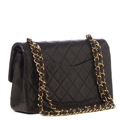 Chanel Lambskin Quilted Small Double Flap Black 2 of 10