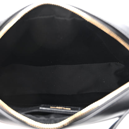 Saint Laurent Calfskin Matelasse Monogram Lou Camera Bag Black 5 of 10