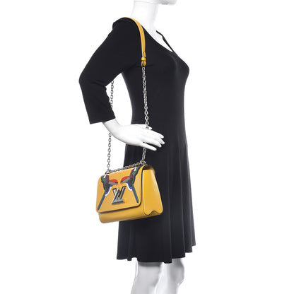 Louis Vuitton Epi Early Bird Twist Shoulder Bag MM Jonquille 2 of 11