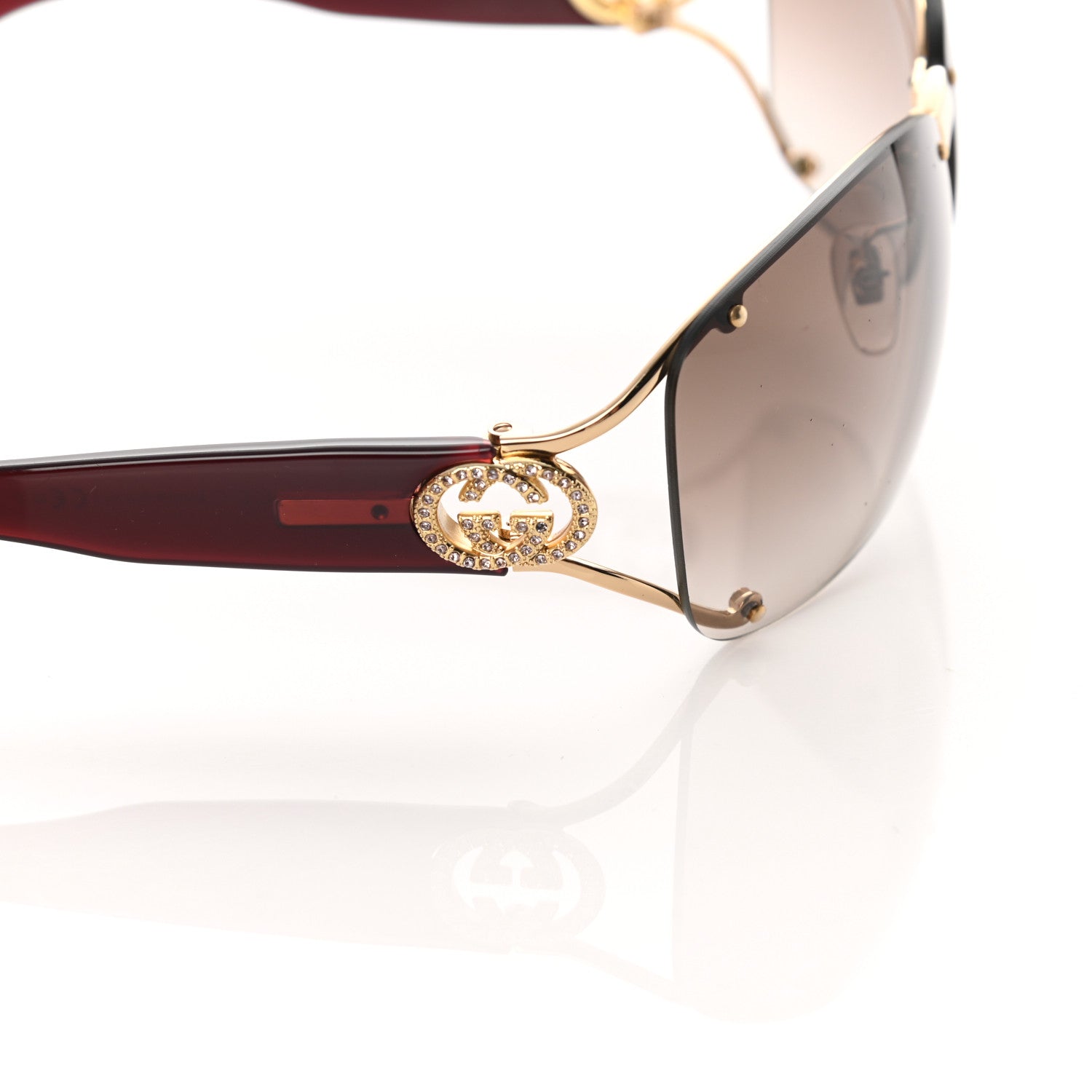 Gucci Crystal Sunglasses GG 2820/F/S 7 of 8