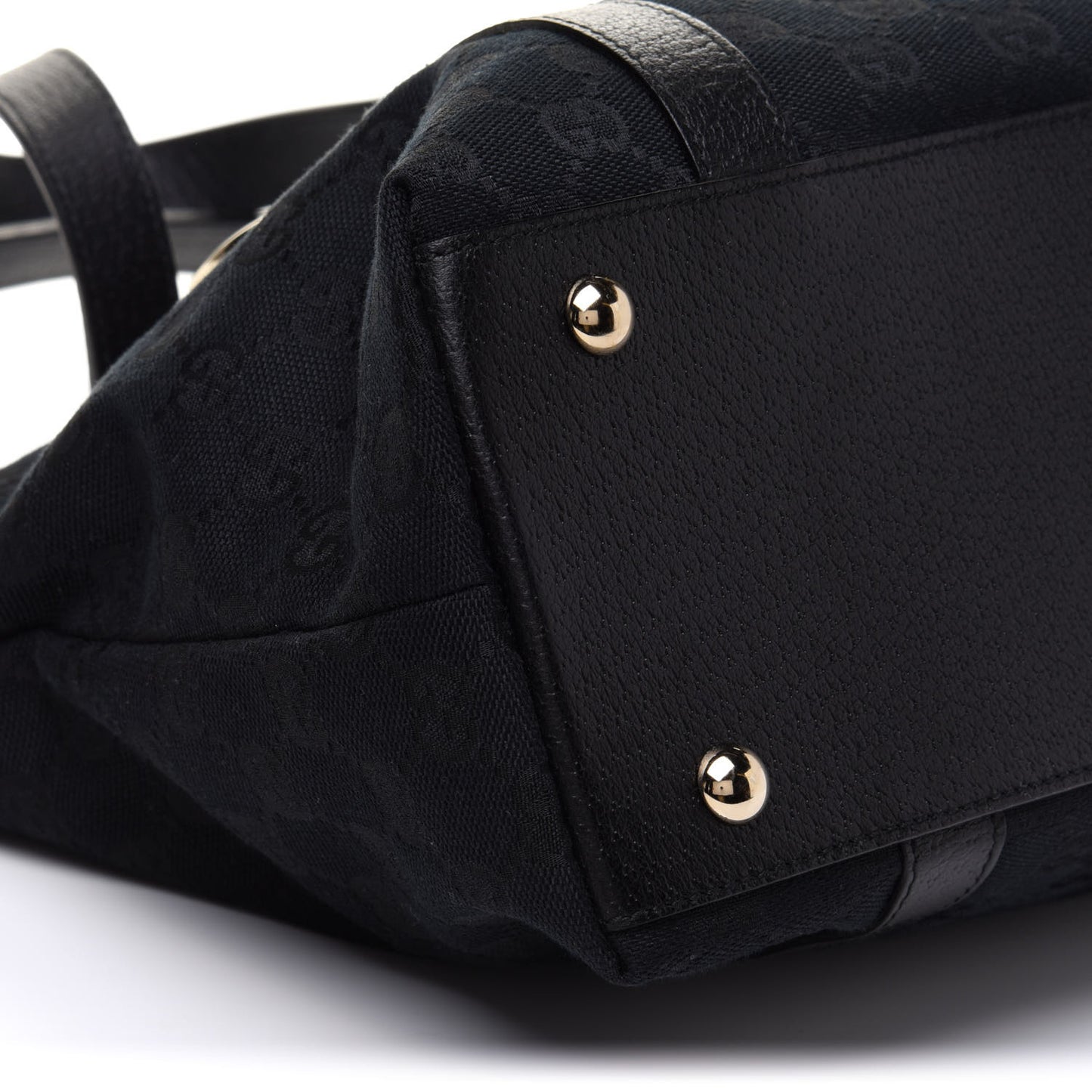 Monogram Abbey Medium Tote Black