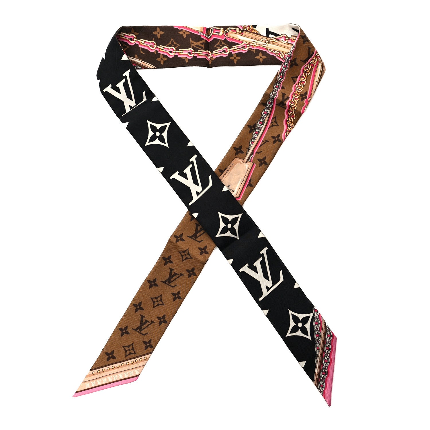 Louis Vuitton Silk Ultimate Monogram BB Bandeau Black 1 of 3