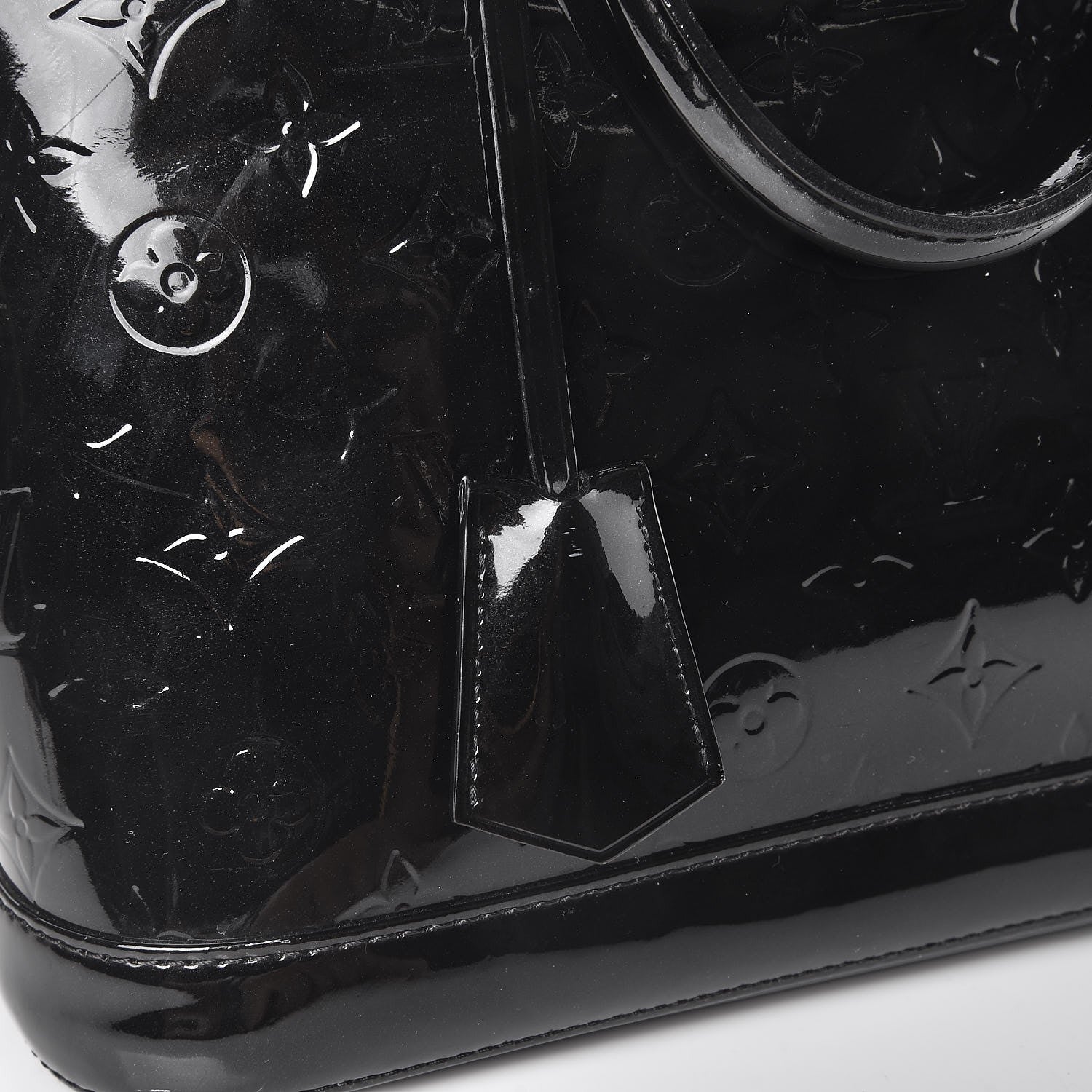Louis Vuitton Vernis Alma PM Noir Magnetique 12 of 18