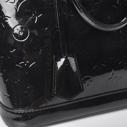 Louis Vuitton Vernis Alma PM Noir Magnetique 12 of 18
