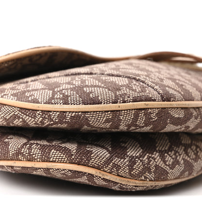 Christian Dior Monogram Saddle Bag Brown 9 of 10