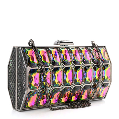 Judith Leiber Crystal Minaudiere Clutch Multicolor 3 of 14