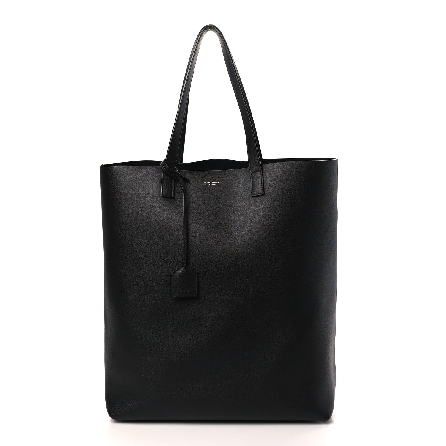 Saint Laurent Calfskin Medium Shopping Tote Black 3 of 11