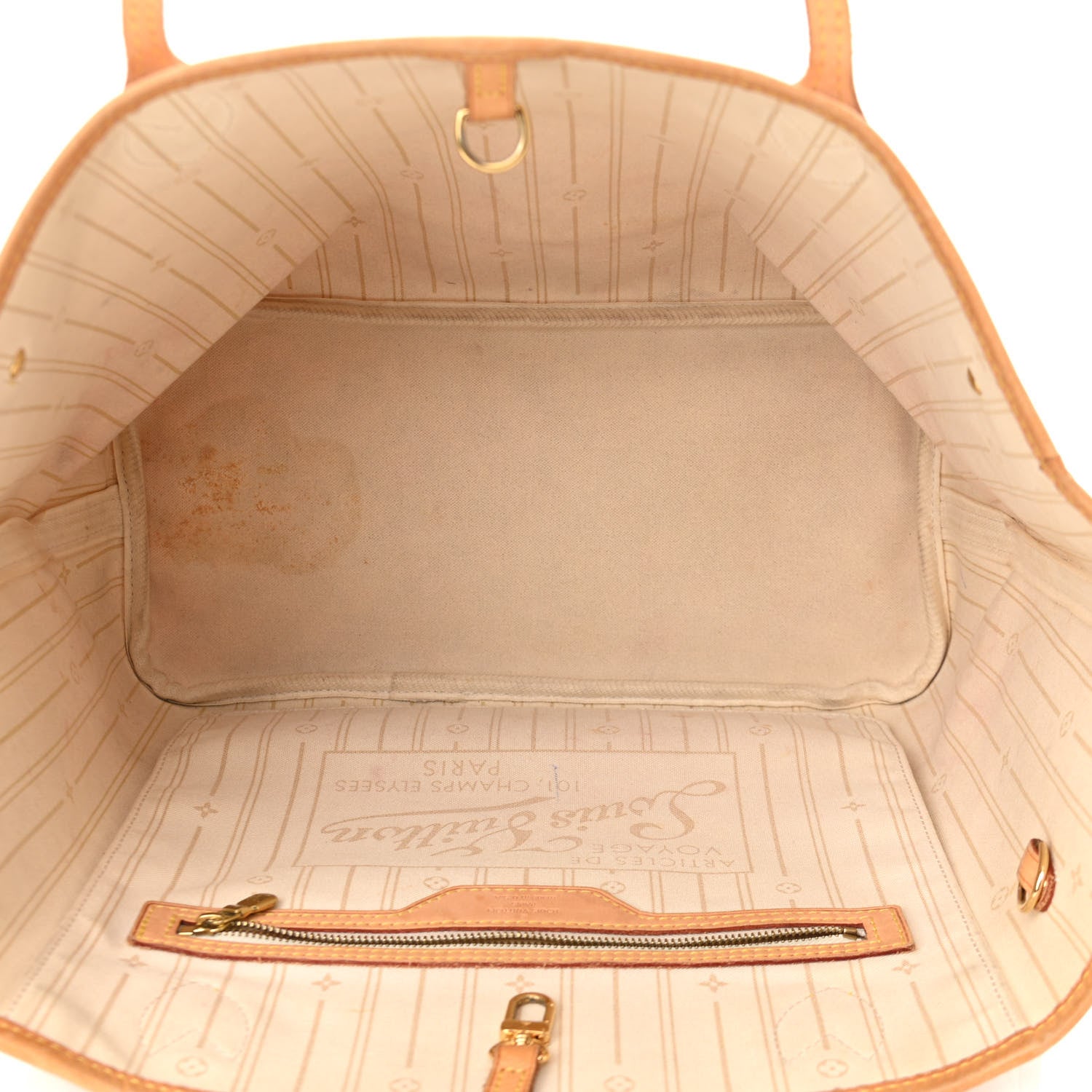 Louis Vuitton Damier Azur Neverfull MM 5 of 15