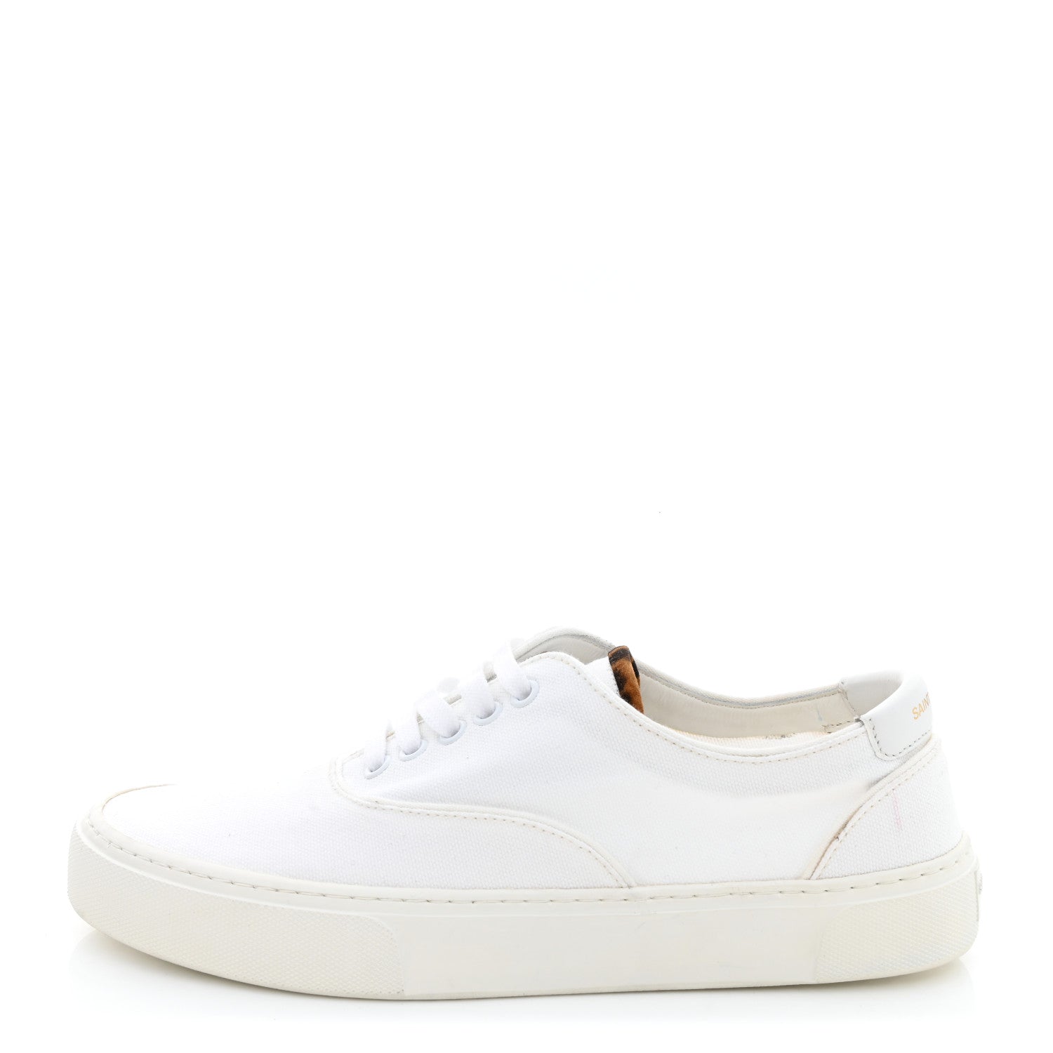 Saint Laurent Canvas Venice Sneakers 39 White 2 of 10