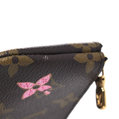 Louis Vuitton Monogram 2024 Christmas Animation Candy Factory Key Pouch Candy Red 9 of 9
