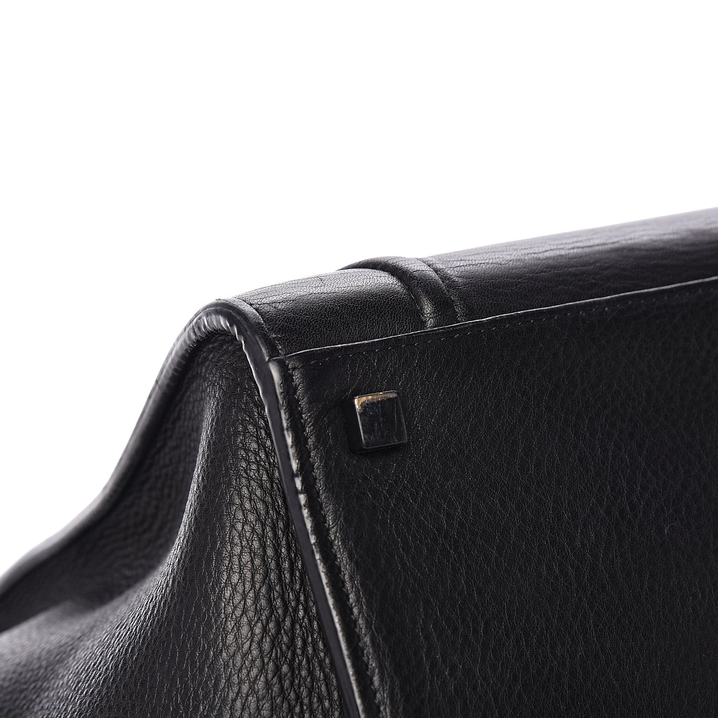 Supple Calfskin Medium Phantom Luggage Black