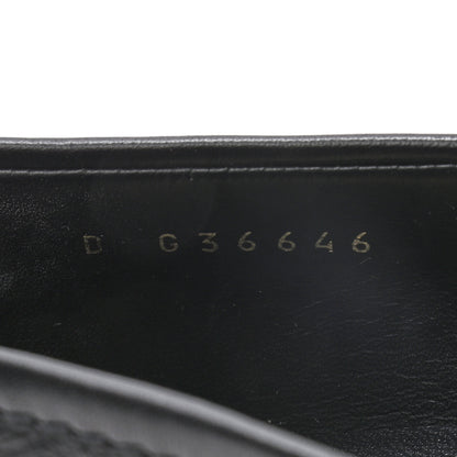 Chanel Lambskin Quilted CC Turnlock Loafers 37 Black 8 of 11