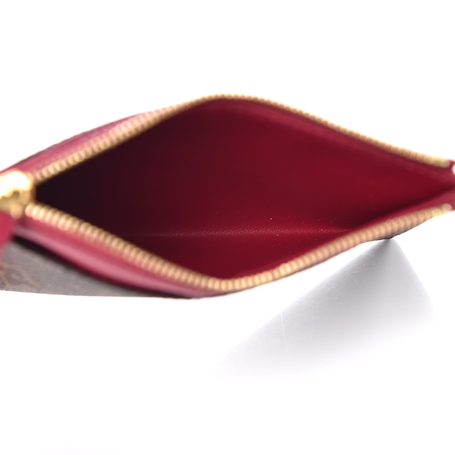 Louis Vuitton Monogram Zipped Card Holder Fuchsia 5 of 6
