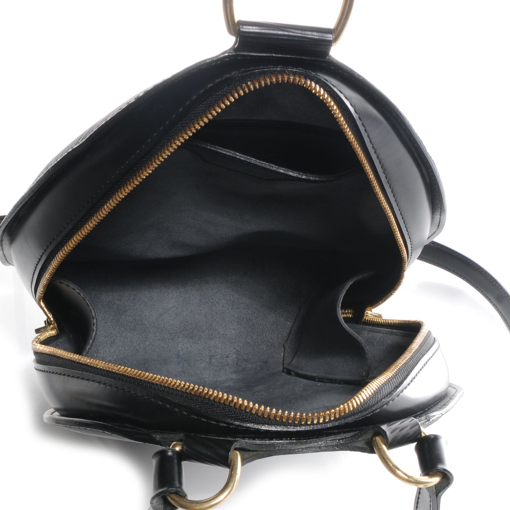 Louis Vuitton Epi Mabillon Backpack Black 5 of 8
