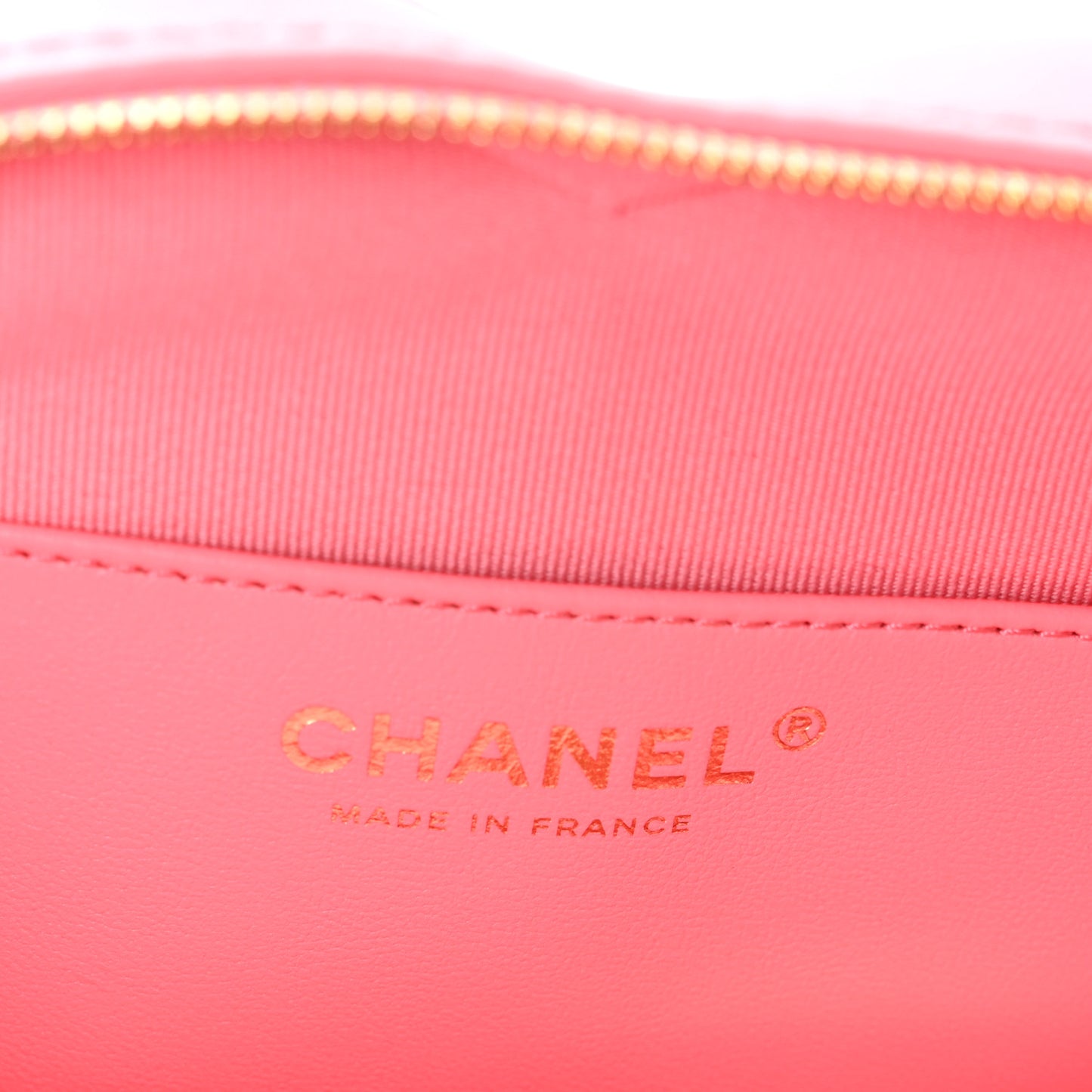 Lambskin Quilted CC In Love Heart Bag Pink