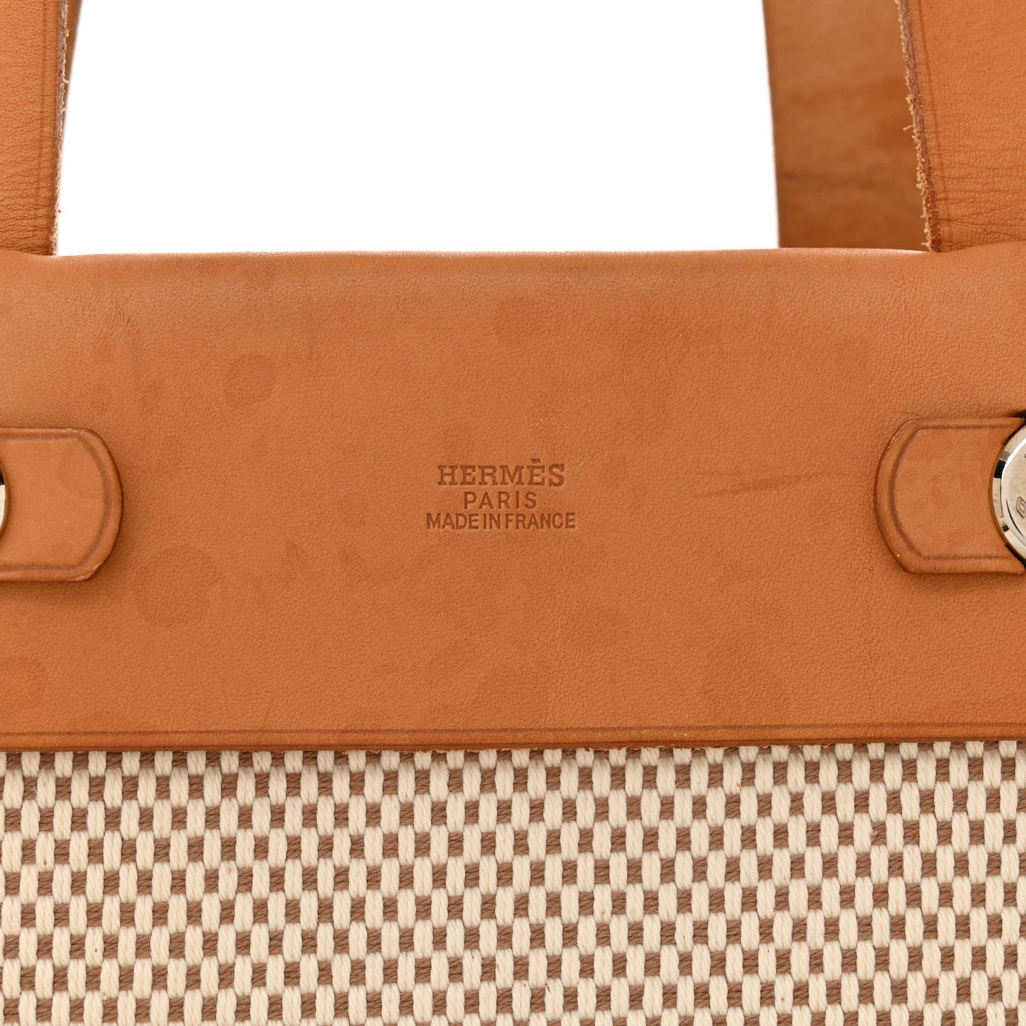 Toile Vache Hunter Herbag Cabas MM Natural
