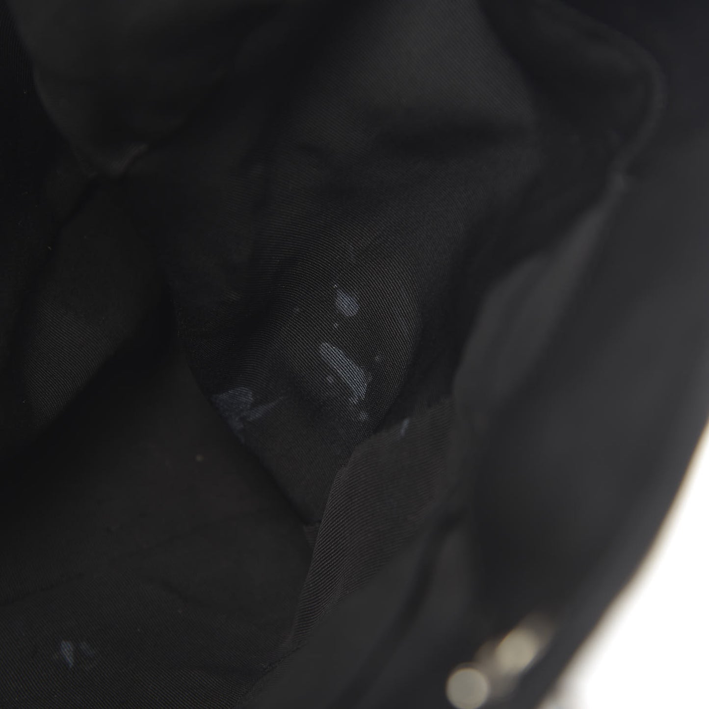 Calfskin Quilted Large CC Shopping Tote Black