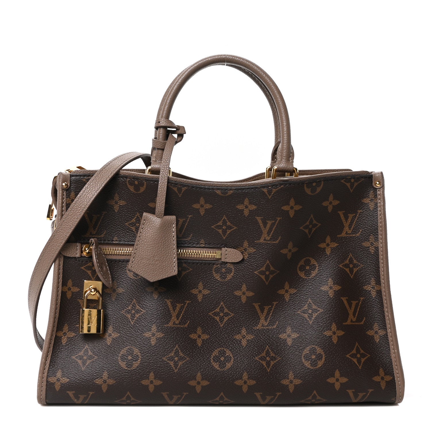 Louis Vuitton Monogram Popincourt PM Taupe Glace 1 of 10