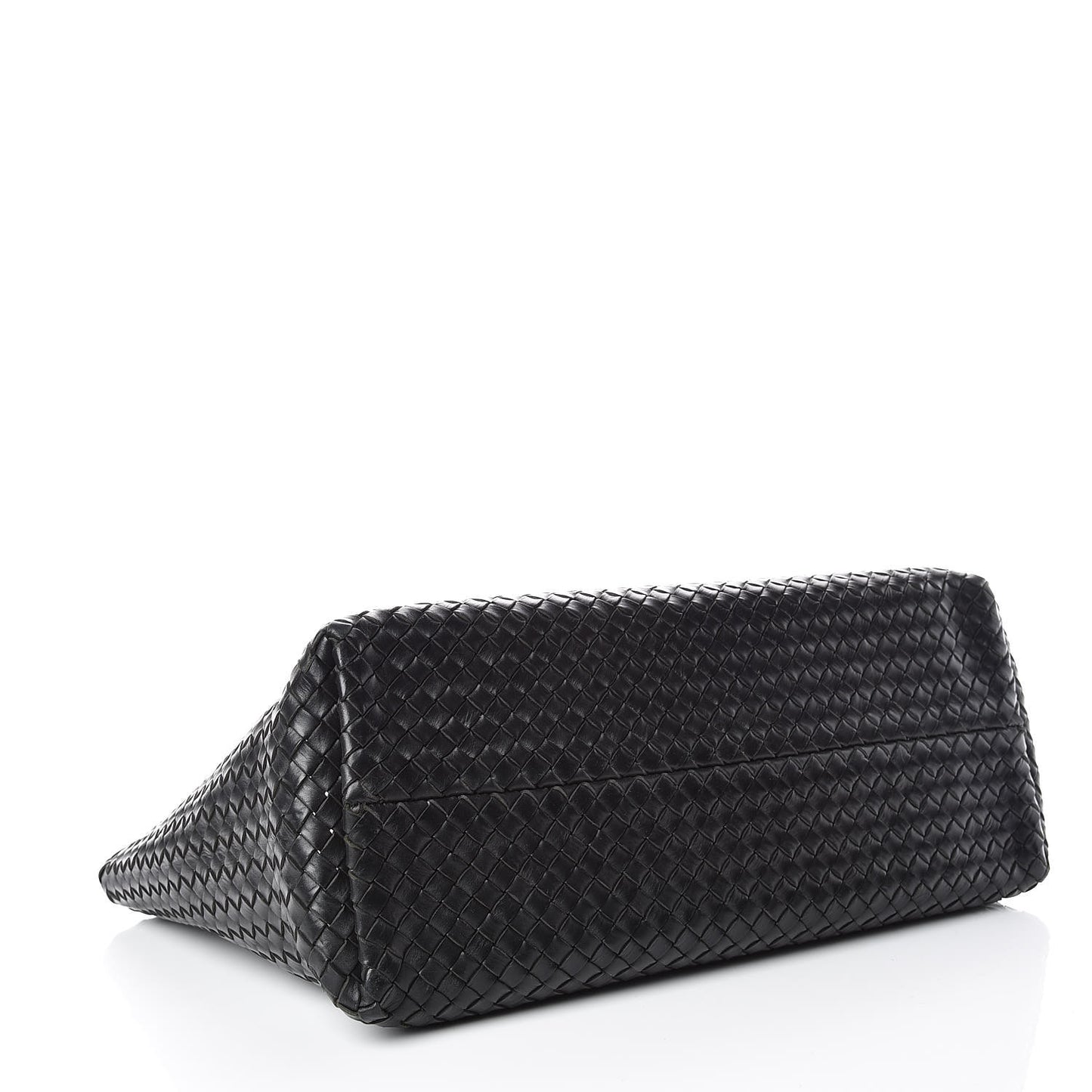 Nappa Intrecciato Medium Cabat Black