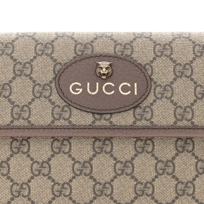 Gucci GG Supreme Monogram Neo Vintage Web Belt Bag Brown 9 of 12
