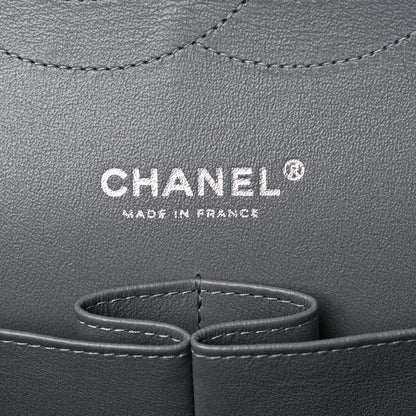 Chanel Caviar Quilted Jumbo Double Flap Grey 6 of 10
