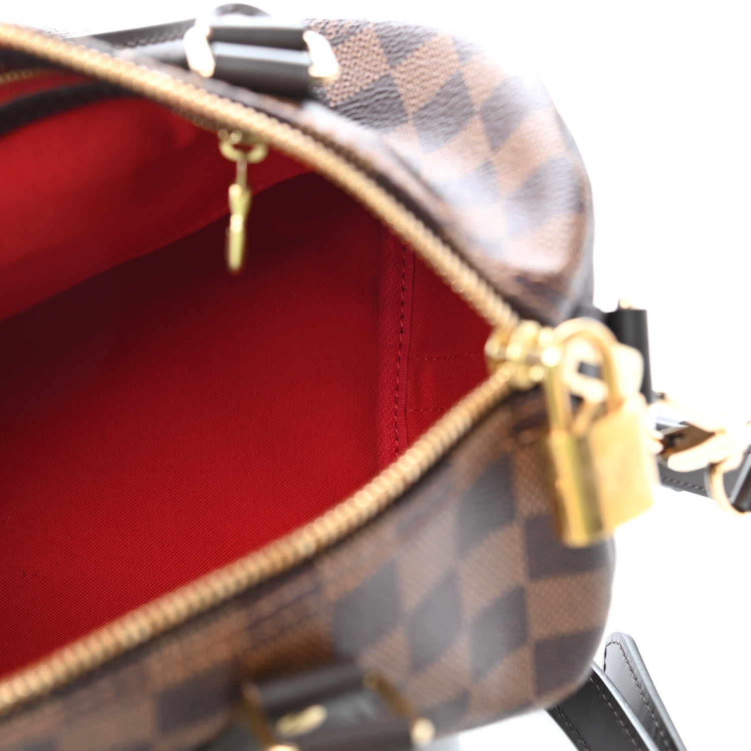 Louis Vuitton Damier Ebene Speedy Bandouliere 25 5 of 11