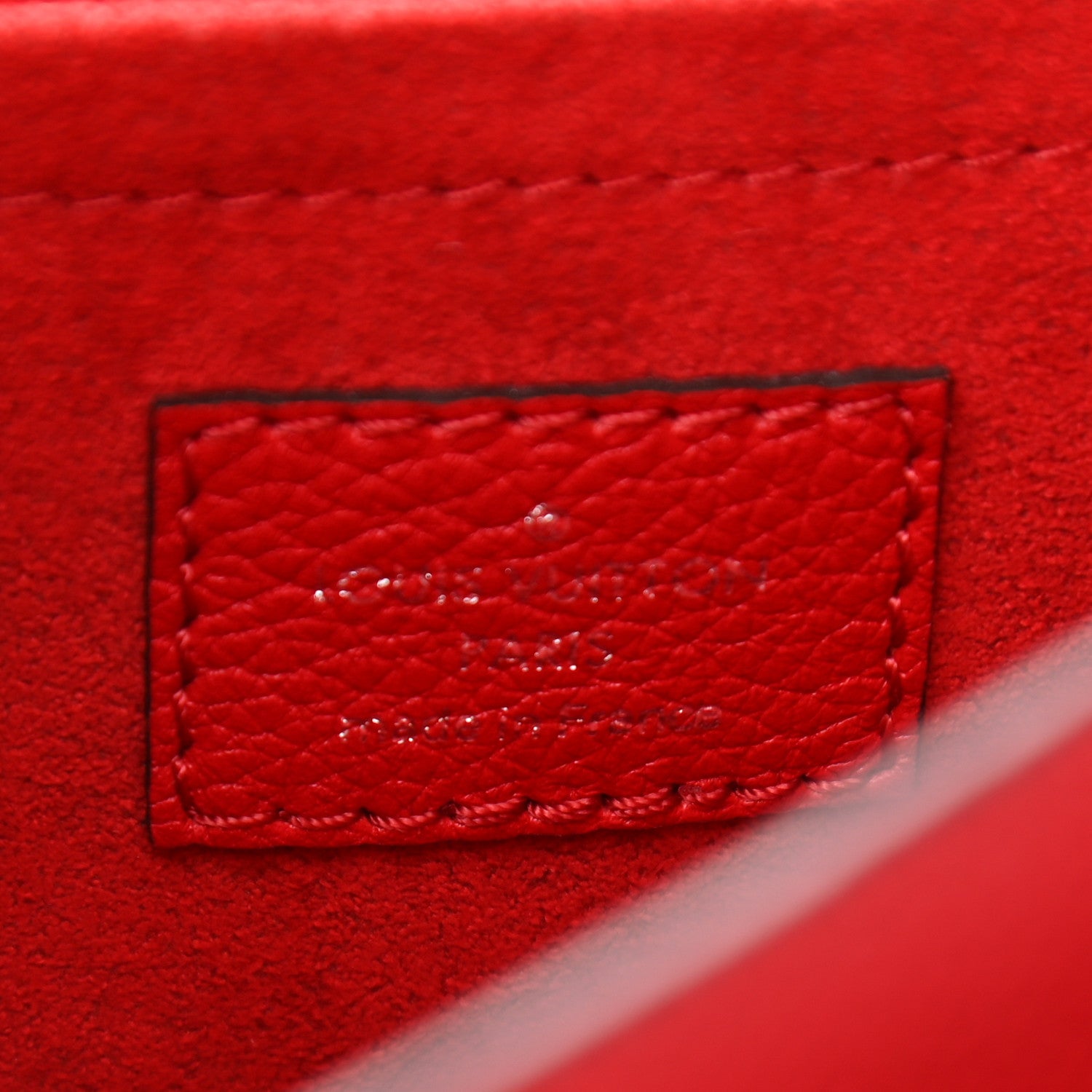 Louis Vuitton Soft Calfskin Mylockme Chain Bag BB Rubis 6 of 11