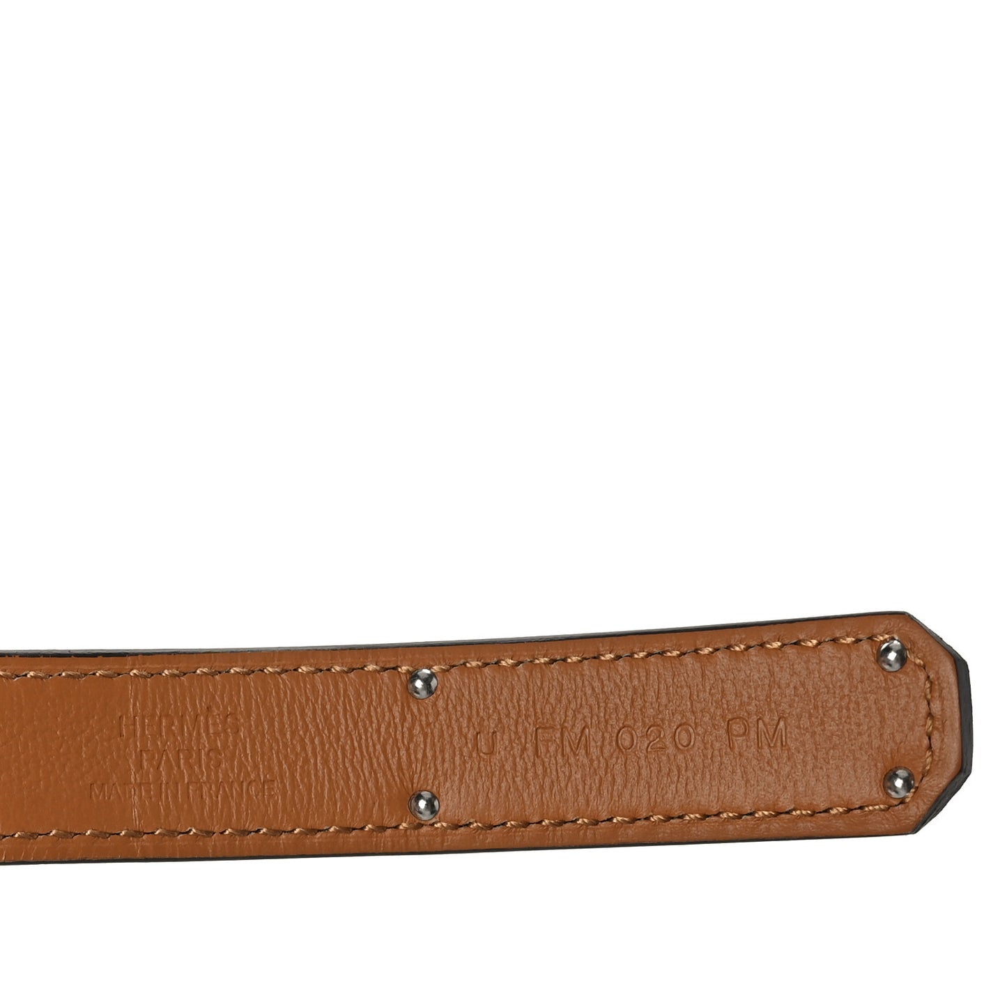 Epsom Kelly Pocket Belt Gold