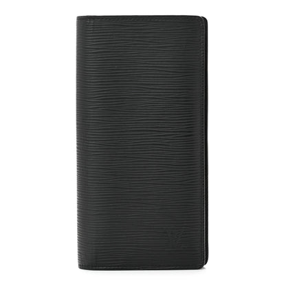 Louis Vuitton Epi Brazza Wallet Black 1 of 10