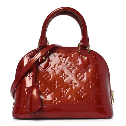 Louis Vuitton Vernis Alma BB Rose Indien 1 of 9