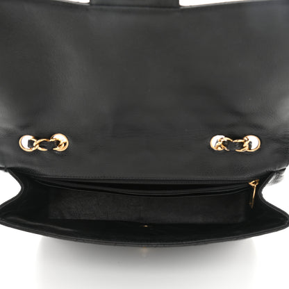 Chanel Caviar Quilted Jumbo Single Flap Black 4 of 10