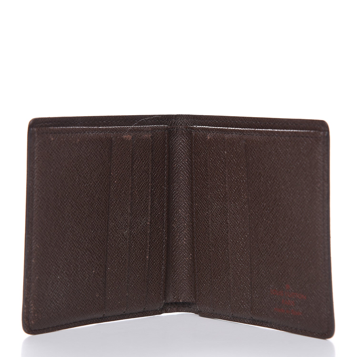 Louis Vuitton Damier Ebene Billfold Wallet 6 Credit Card Slots 5 of 10