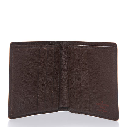 Louis Vuitton Damier Ebene Billfold Wallet 6 Credit Card Slots 5 of 10