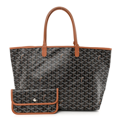 Goyard Goyardine Saint Louis PM Black Gold 1 of 10