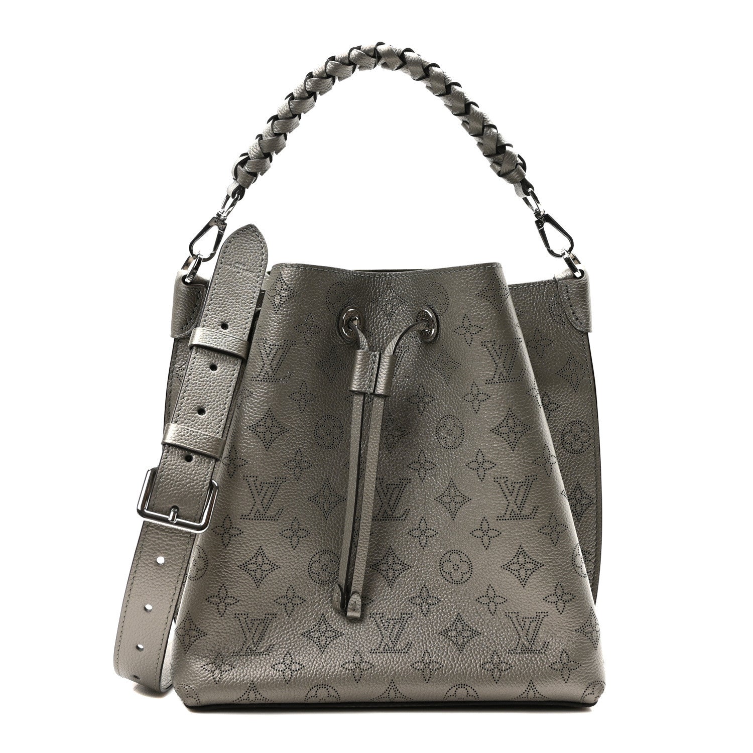 Louis Vuitton Metallic Mahina Muria Gris Souris 1 of 9