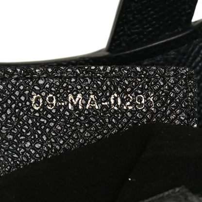 Christian Dior Grained Calfskin Saddle Bag Black 6 of 10