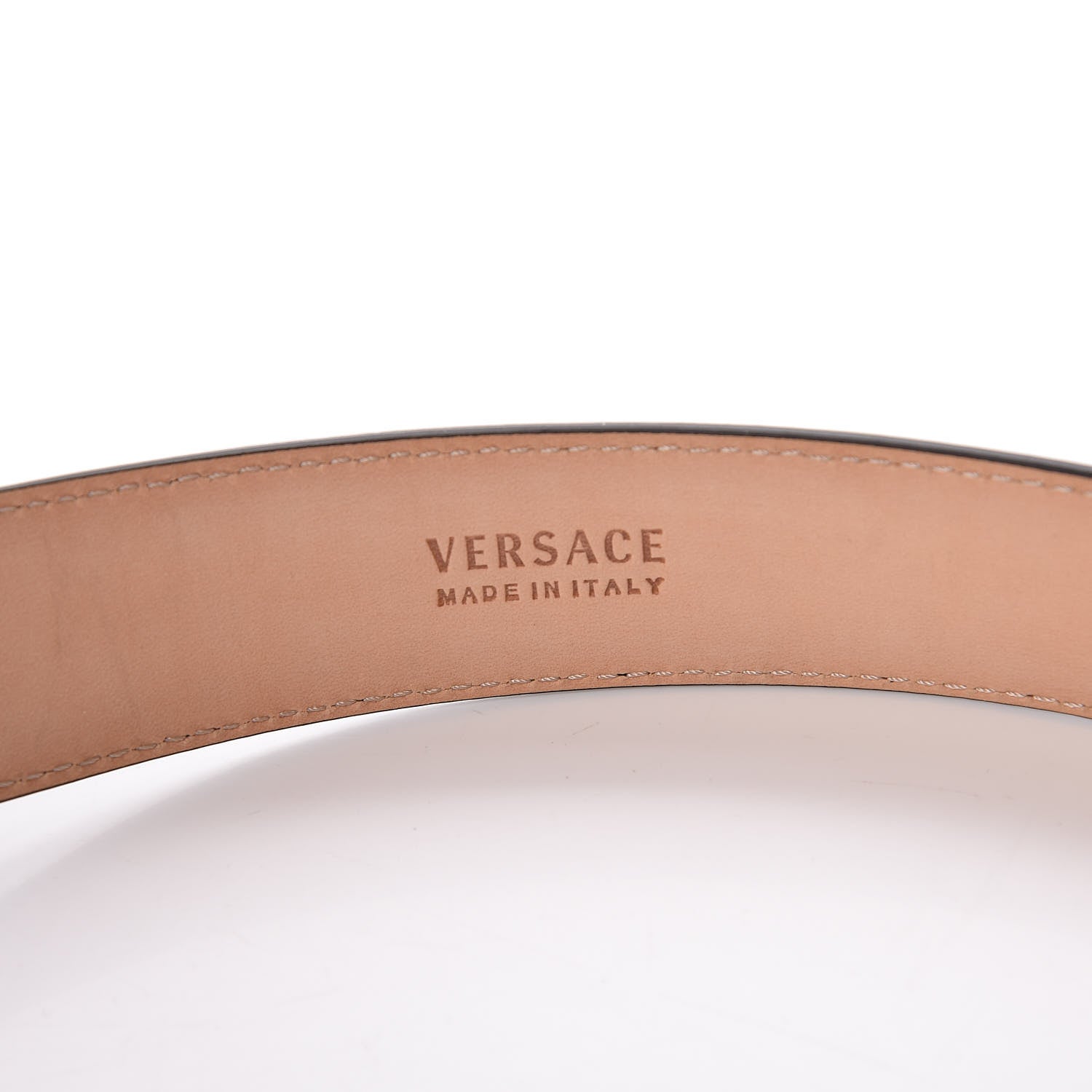 Versace Calfskin Baroque Belt 80 32 Black 5 of 8