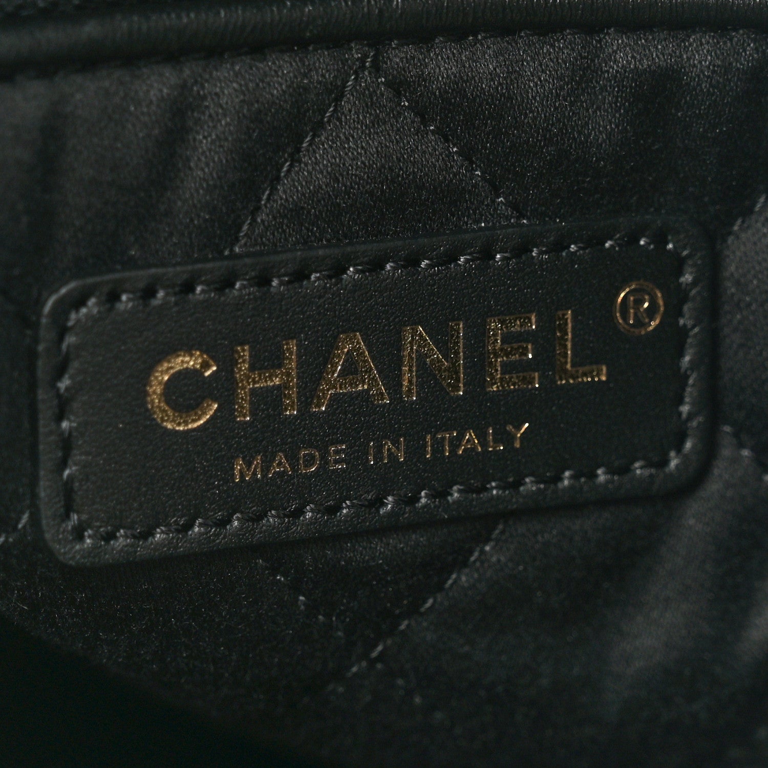 Chanel Shiny Calfskin Quilted Chanel 22 Backpack Black 6 of 10